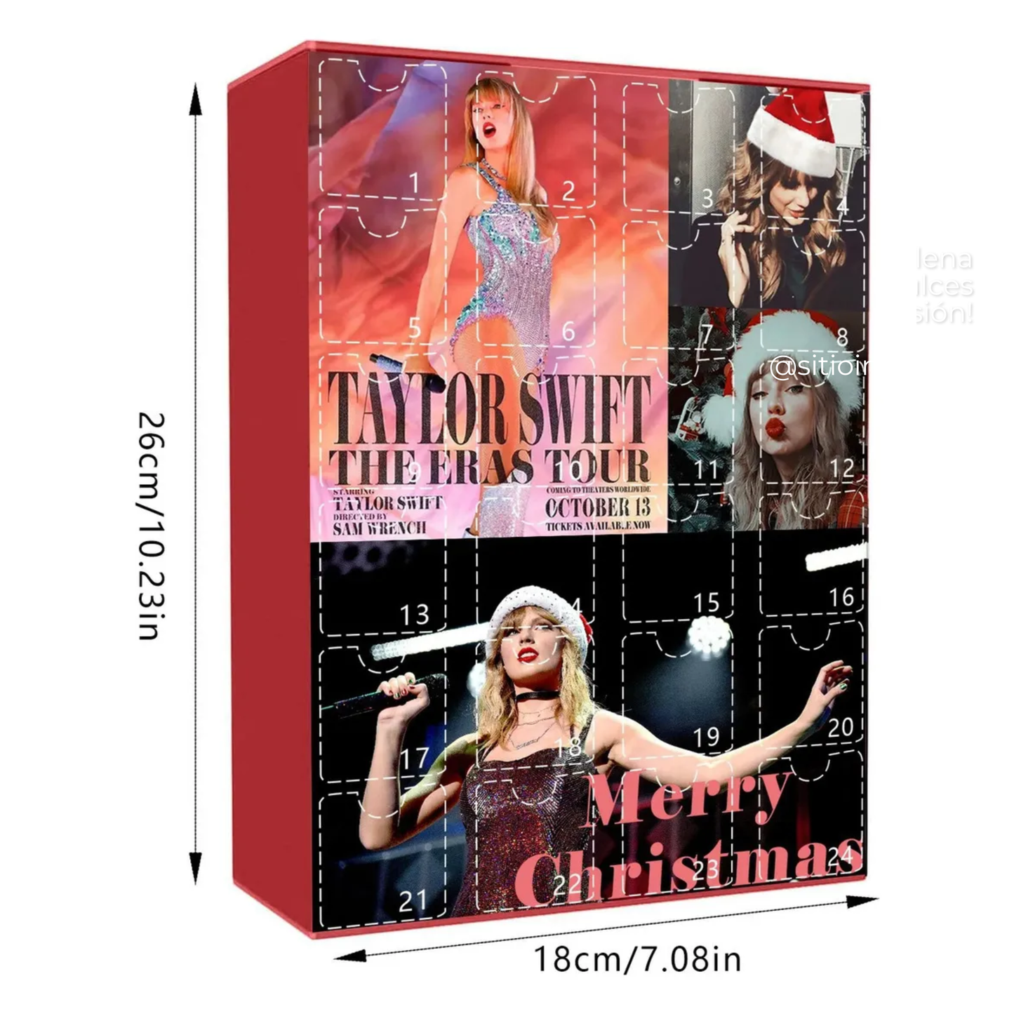 Calendario de Adviento Inspiracional - 24 dias